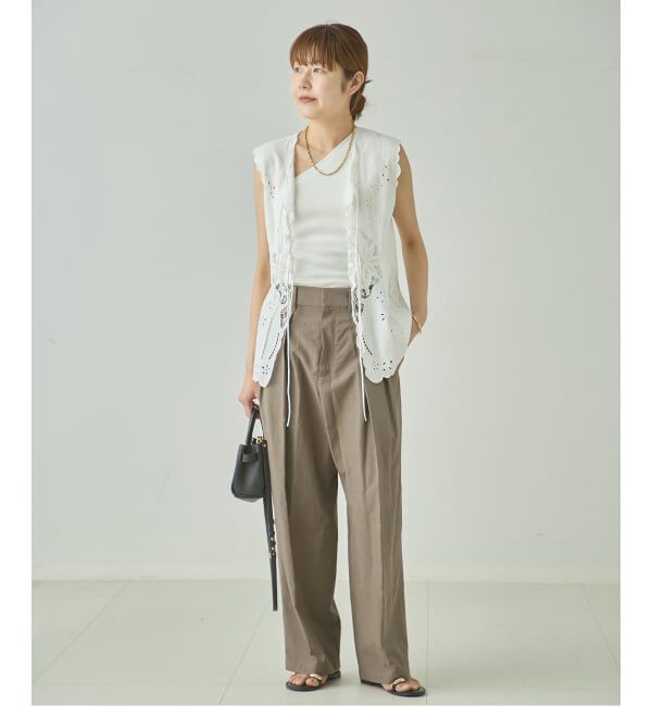 journal standard L'essage「リノリオグログランタックパンツ」|スラックス|