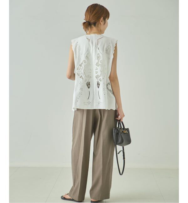 journal standard L'essage「リノリオグログランタックパンツ」|スラックス|