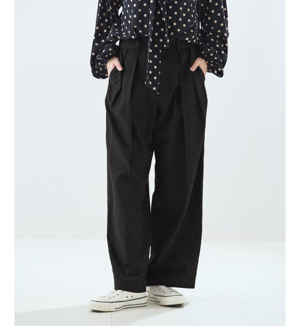 journal standard L'essage「リノリオグログランタックパンツ」|スラックス|