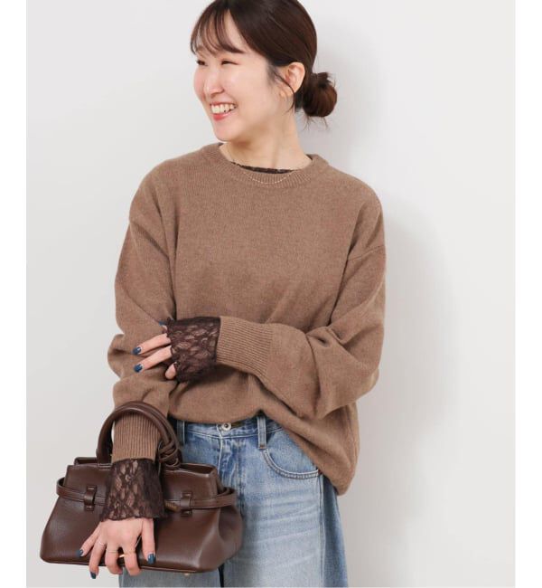 JOURNAL STANDARD relume「《追加》フラワーシアーレースロングスリーブ」|Tシャツ・カットソー|