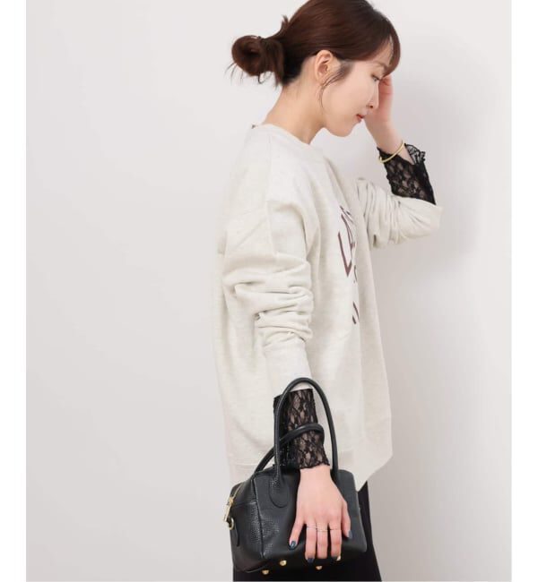 JOURNAL STANDARD relume「《追加》フラワーシアーレースロングスリーブ」|Tシャツ・カットソー|