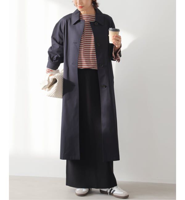 JOURNAL STANDARD relume「《追加2》スーピマコットンステンカラーコート」|ステンカラーコート|