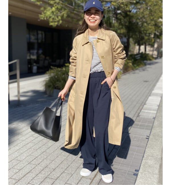 JOURNAL STANDARD relume「《追加2》スーピマコットンステンカラーコート」|ステンカラーコート|