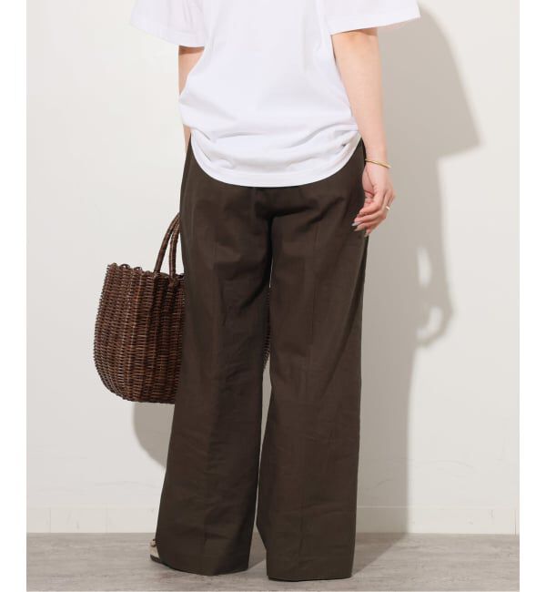 JOURNAL STANDARD relume「リネンコットンギャザータックパンツ」|その他|