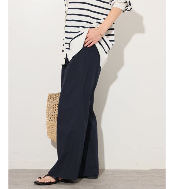 JOURNAL STANDARD relume「リネンコットンギャザータックパンツ」|その他|
