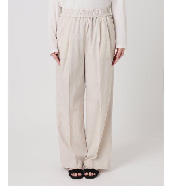 JOURNAL STANDARD relume「リネンコットンギャザータックパンツ」|その他|