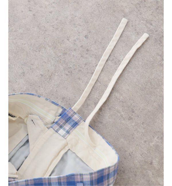 JOURNAL STANDARD「【HOLIDAY/ホリデイ】 CHECK DRAWSTRINGS SUPERWIDEPANTS」|スラックス|
