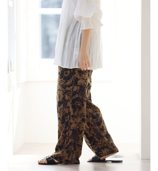 JOURNAL STANDARD relume「《WEB限定追加》コントラストフラワープリントパンツ」|その他|