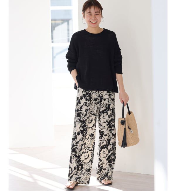 JOURNAL STANDARD relume「《WEB限定追加》コントラストフラワープリントパンツ」|その他|