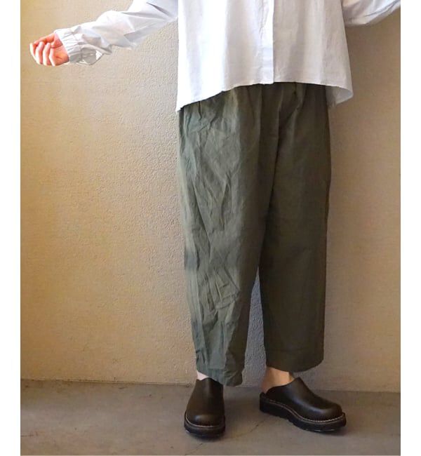 journal standard luxe「ヴィンテージバフ グランディパンツ」|その他|カーキ