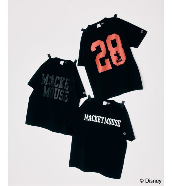 JOURNAL STANDARD relume「CHAMPION&times;ジャクソンマティス 別注 T1011 「ミッキーマウス」 プリントT」|Tシャツ・カットソー|