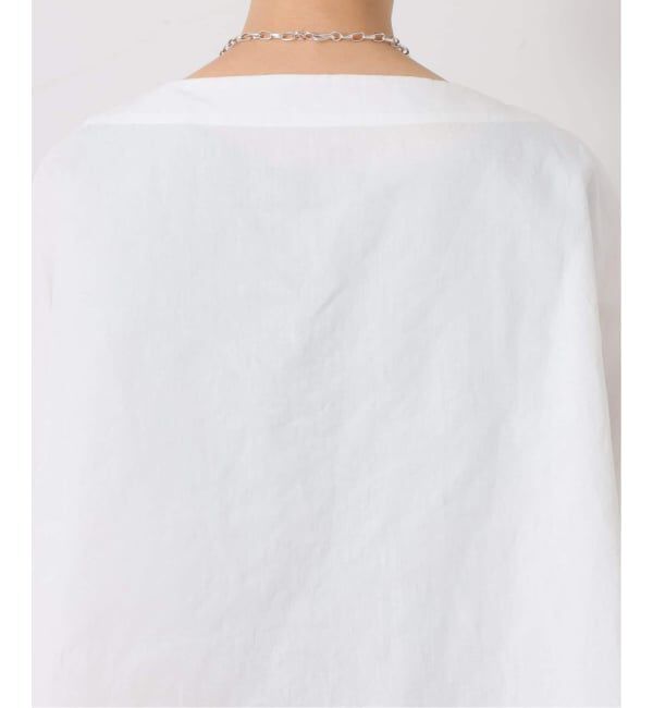 journal standard luxe「CLシャンブレー ボートネックブラウス」|シャツ・ブラウス|