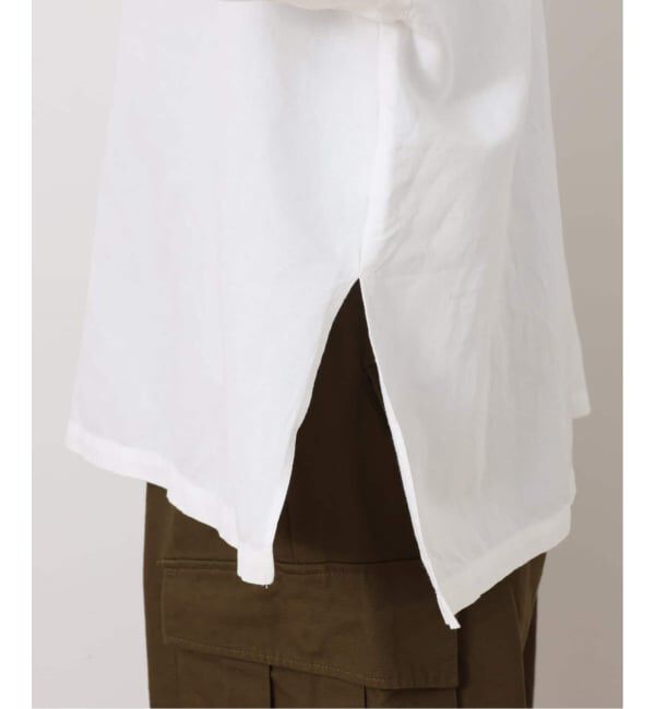 journal standard luxe「CLシャンブレー ボートネックブラウス」|シャツ・ブラウス|