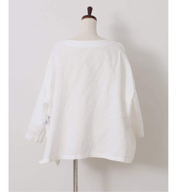 journal standard luxe「CLシャンブレー ボートネックブラウス」|シャツ・ブラウス|