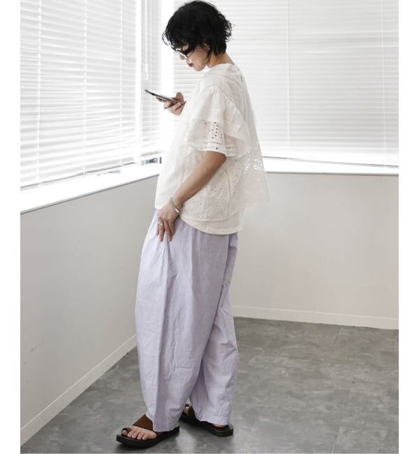 journal standard luxe「ダウンプルーフ タックカーブパンツ」|その他|