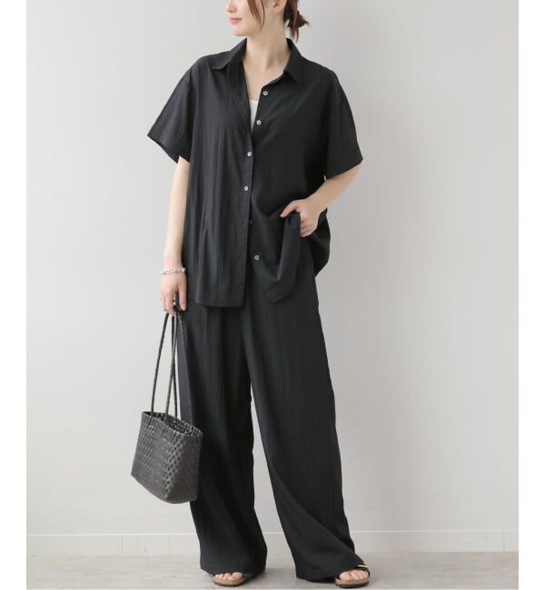 JOURNAL STANDARD relume「［2枚セット / 手洗い可］ハーフスリーブシャツ+パンツ2SETオールインワン」|その他|