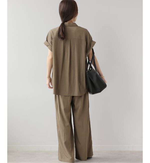 JOURNAL STANDARD relume「［2枚セット / 手洗い可］ハーフスリーブシャツ+パンツ2SETオールインワン」|その他|