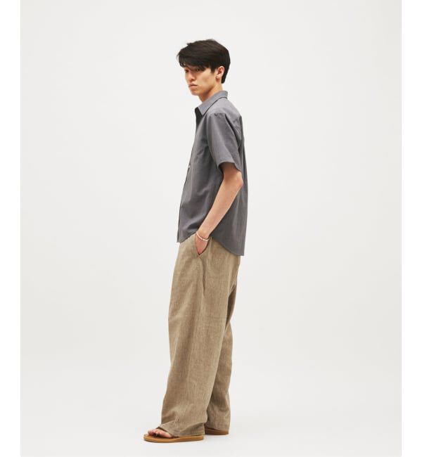 JOURNAL STANDARD「EVALET / エバレット ST レギュラー カラー 半袖 シャツ」|シャツ・ブラウス|