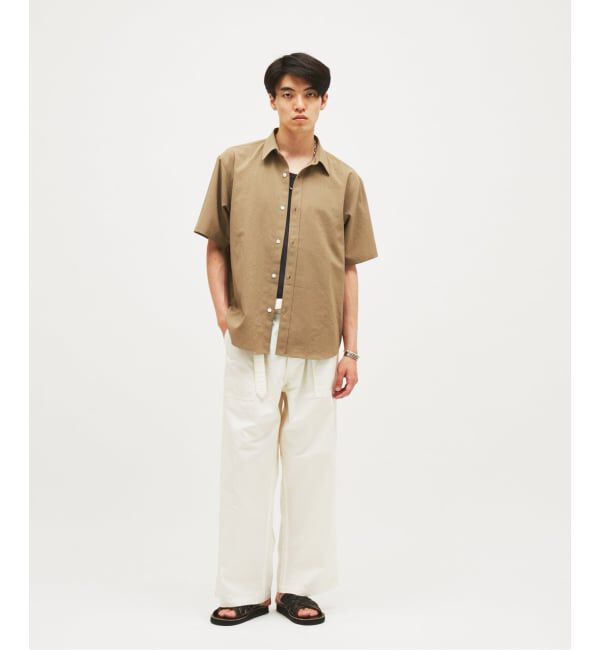JOURNAL STANDARD「EVALET / エバレット ST レギュラー カラー 半袖 シャツ」|シャツ・ブラウス|