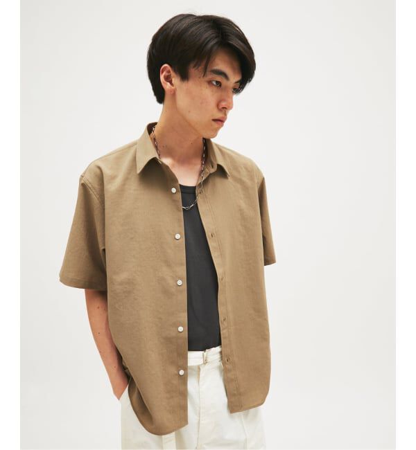 JOURNAL STANDARD「EVALET / エバレット ST レギュラー カラー 半袖 シャツ」|シャツ・ブラウス|