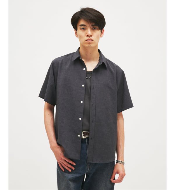 JOURNAL STANDARD「EVALET / エバレット ST レギュラー カラー 半袖 シャツ」|シャツ・ブラウス|
