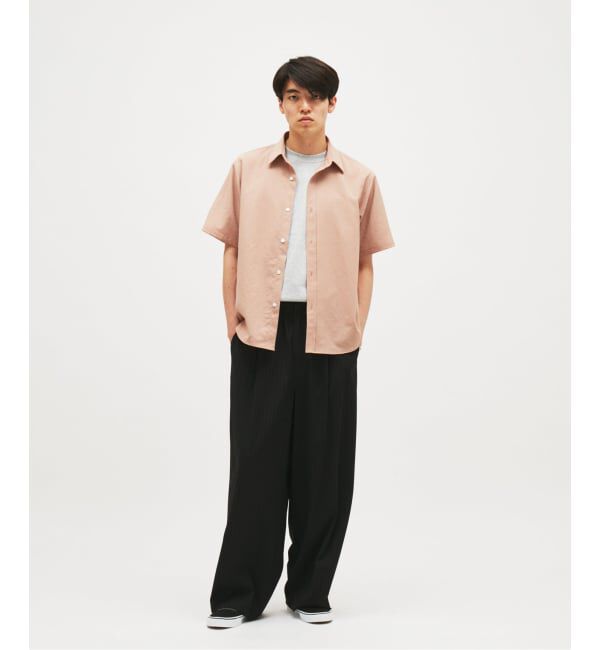 JOURNAL STANDARD「EVALET / エバレット ST レギュラー カラー 半袖 シャツ」|シャツ・ブラウス|
