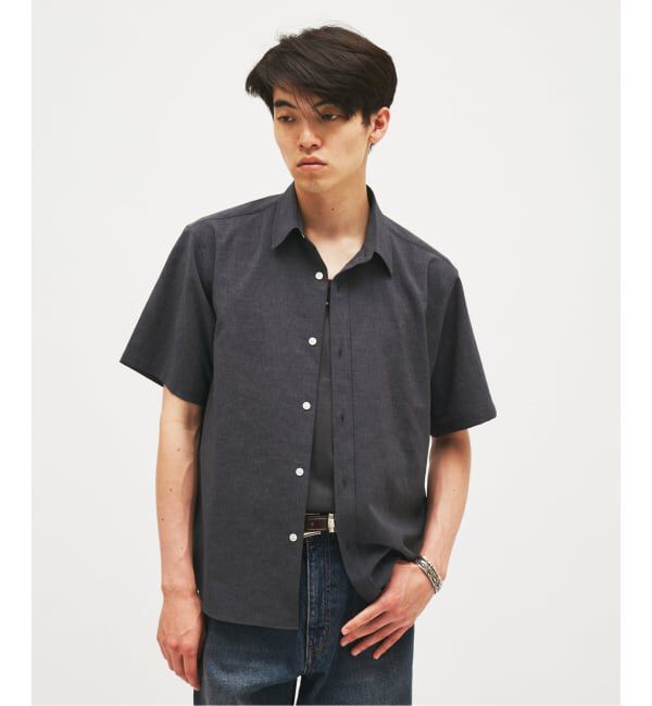JOURNAL STANDARD「EVALET / エバレット ST レギュラー カラー 半袖 シャツ」|シャツ・ブラウス|