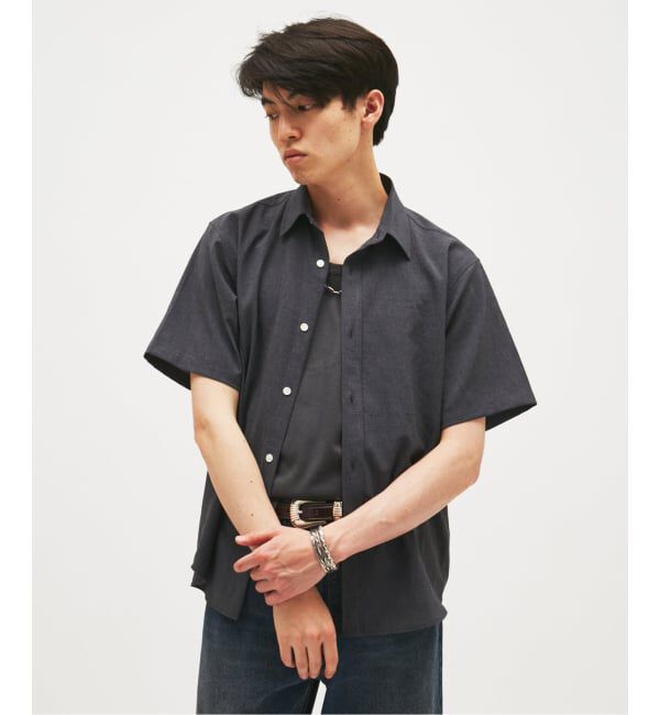 JOURNAL STANDARD「EVALET / エバレット ST レギュラー カラー 半袖 シャツ」|シャツ・ブラウス|