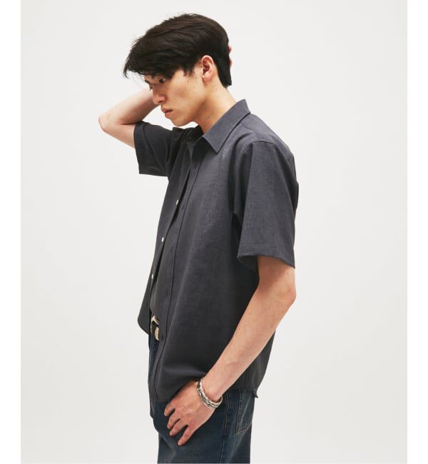 JOURNAL STANDARD「EVALET / エバレット ST レギュラー カラー 半袖 シャツ」|シャツ・ブラウス|