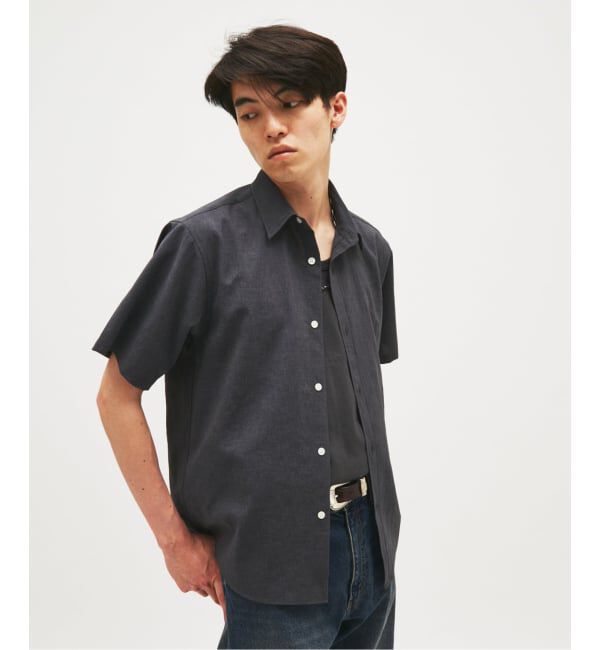 JOURNAL STANDARD「EVALET / エバレット ST レギュラー カラー 半袖 シャツ」|シャツ・ブラウス|