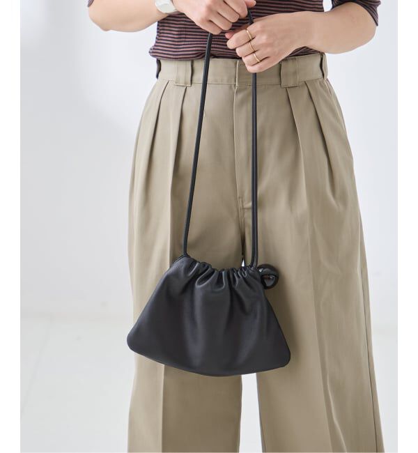 journal standard L'essage「《予約》Bucket Baggage/バケットバゲージ Ball Charm Soft Mini バッグ」|ショルダー・メッセンジャー|