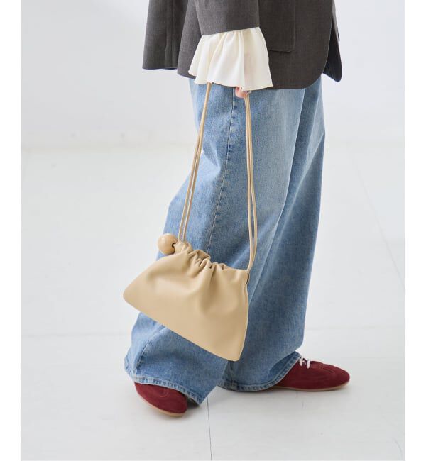 journal standard L'essage「《予約》Bucket Baggage/バケットバゲージ Ball Charm Soft Mini バッグ」|ショルダー・メッセンジャー|