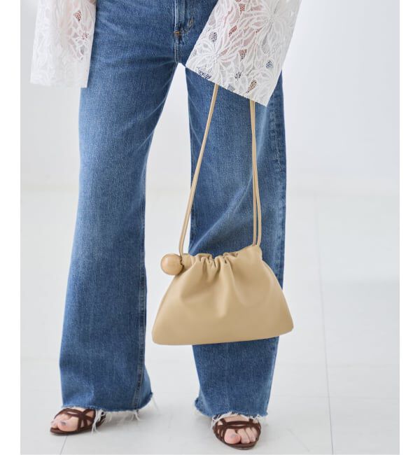 journal standard L'essage「《予約》Bucket Baggage/バケットバゲージ Ball Charm Soft Mini バッグ」|ショルダー・メッセンジャー|