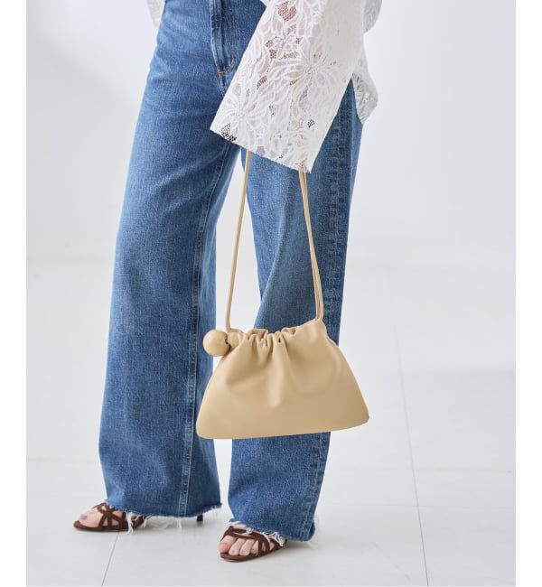 journal standard L'essage「《予約》Bucket Baggage/バケットバゲージ Ball Charm Soft Mini バッグ」|ショルダー・メッセンジャー|
