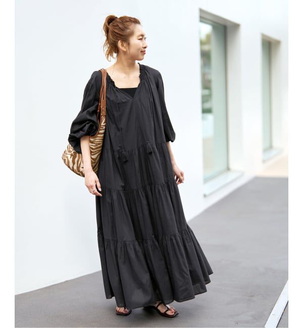 Spick and Span「HYU 2WAYティアードワンピース」|ワンピース|
