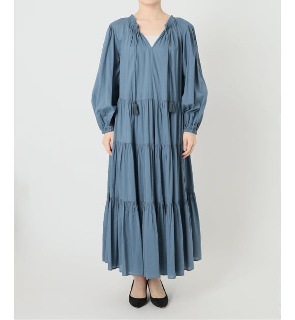 Spick and Span「HYU 2WAYティアードワンピース」|ワンピース|