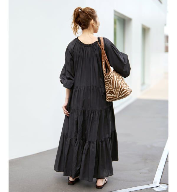 Spick and Span「HYU 2WAYティアードワンピース」|ワンピース|