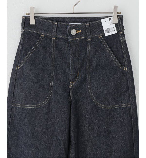 U by SPICK&SPAN「《追加》SOMETHING LISA LACE UP WIDE 2」|デニム|