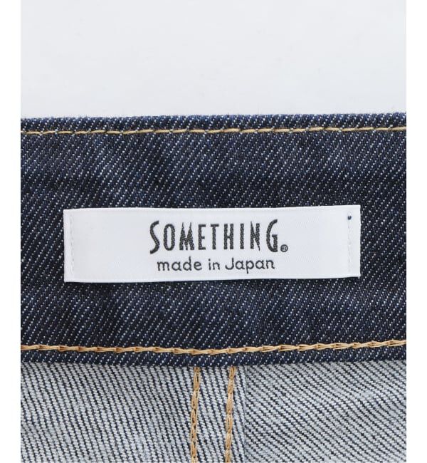 U by SPICK&SPAN「《追加》SOMETHING LISA LACE UP WIDE 2」|デニム|