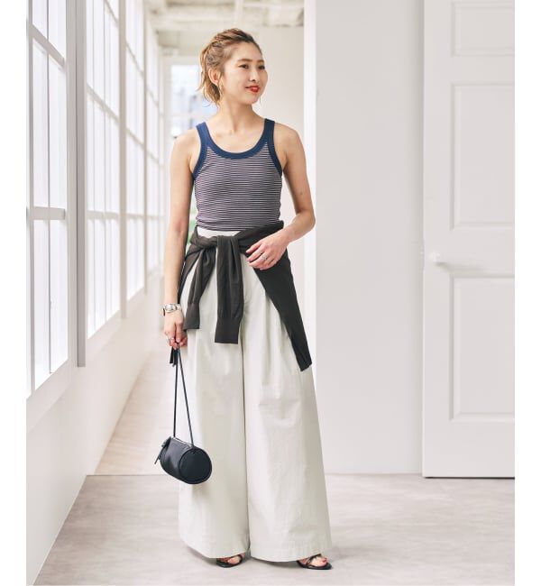 Spick and Span「タックボリュームパンツ」|その他|