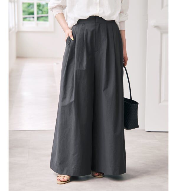 Spick and Span「タックボリュームパンツ」|その他|