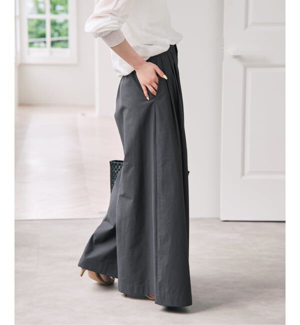 Spick and Span「タックボリュームパンツ」|その他|