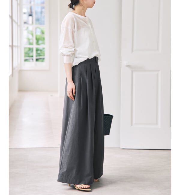 Spick and Span「タックボリュームパンツ」|その他|