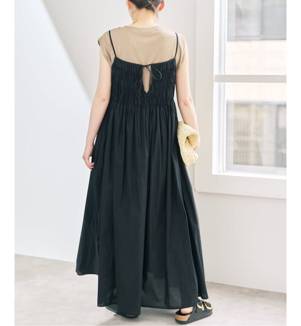 Spick and Span「ギャザーキャミワンピース」|ワンピース|