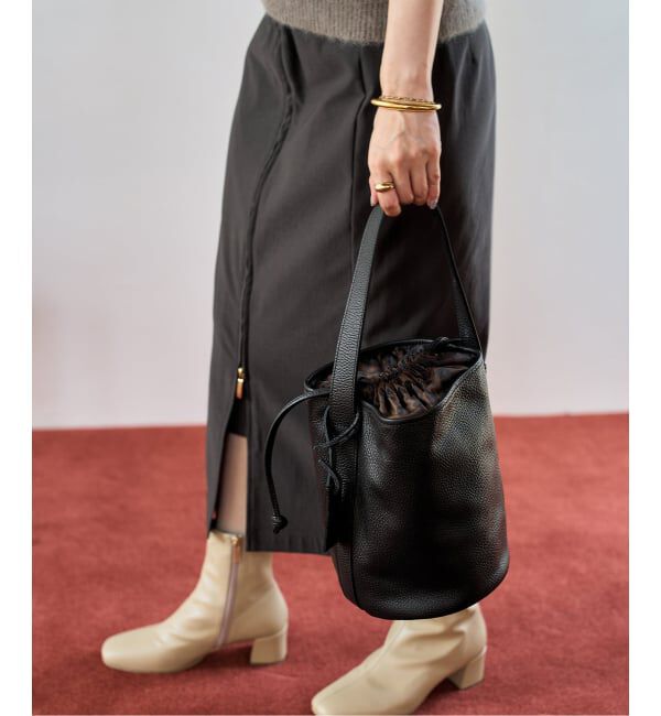  「《予約/WEB限定》MARCOMASI/マルコマージ leather basket leo」|トートバッグ|