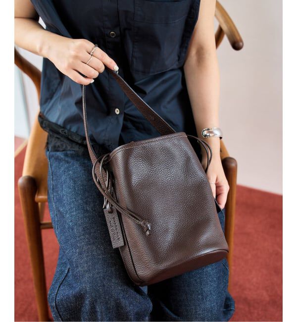  「《予約/WEB限定》MARCOMASI/マルコマージ leather basket leo」|トートバッグ|