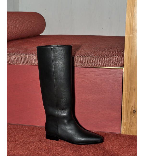 GRISE「《予約/WEB+一部店舗限定》REMME/レメ 別注 LEATHER STRAIGHT ロングブーツ」|ロングブーツ|