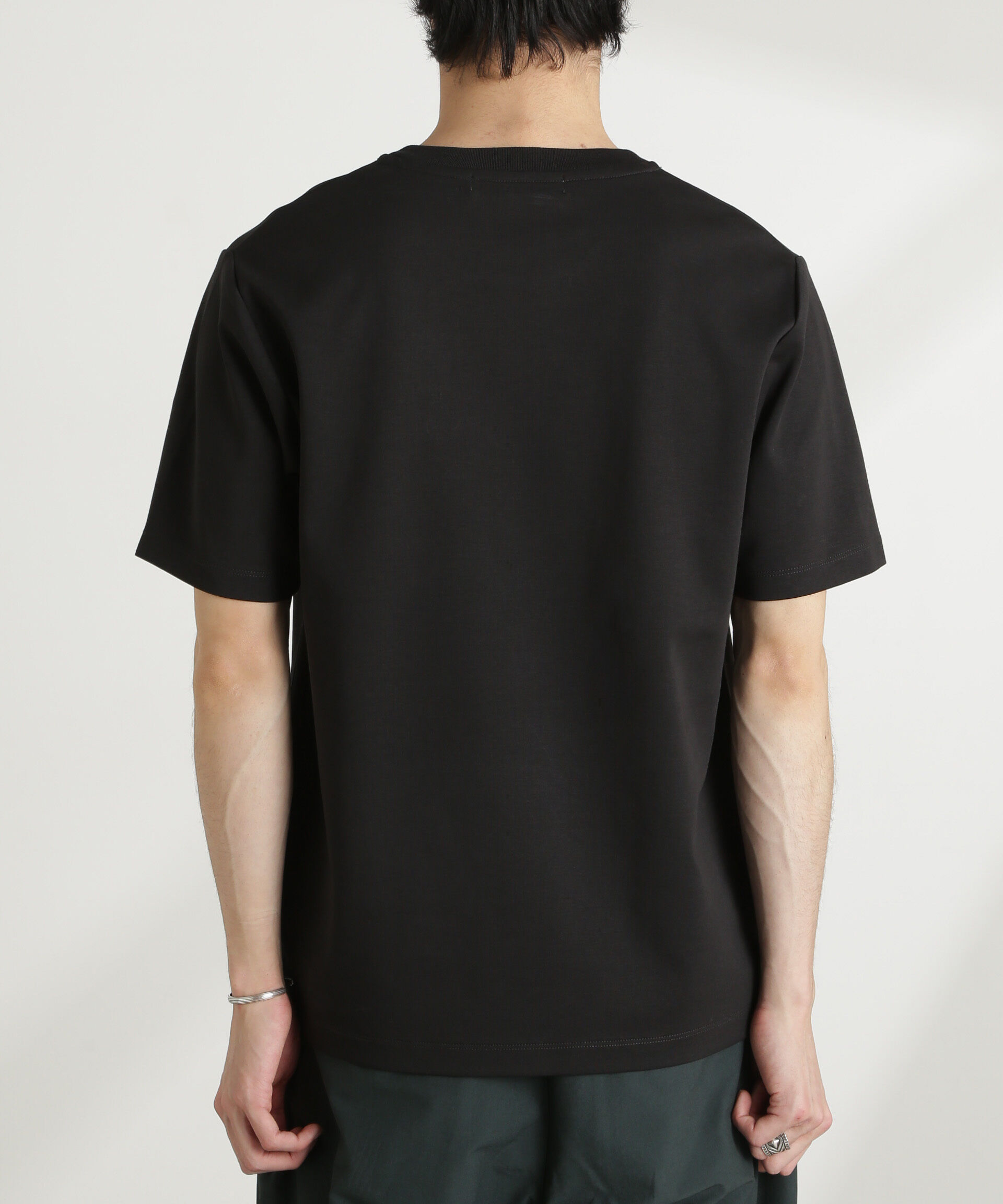 NANO universe「ダブルスムースクルーネックTシャツ 半袖」|Tシャツ・カットソー|