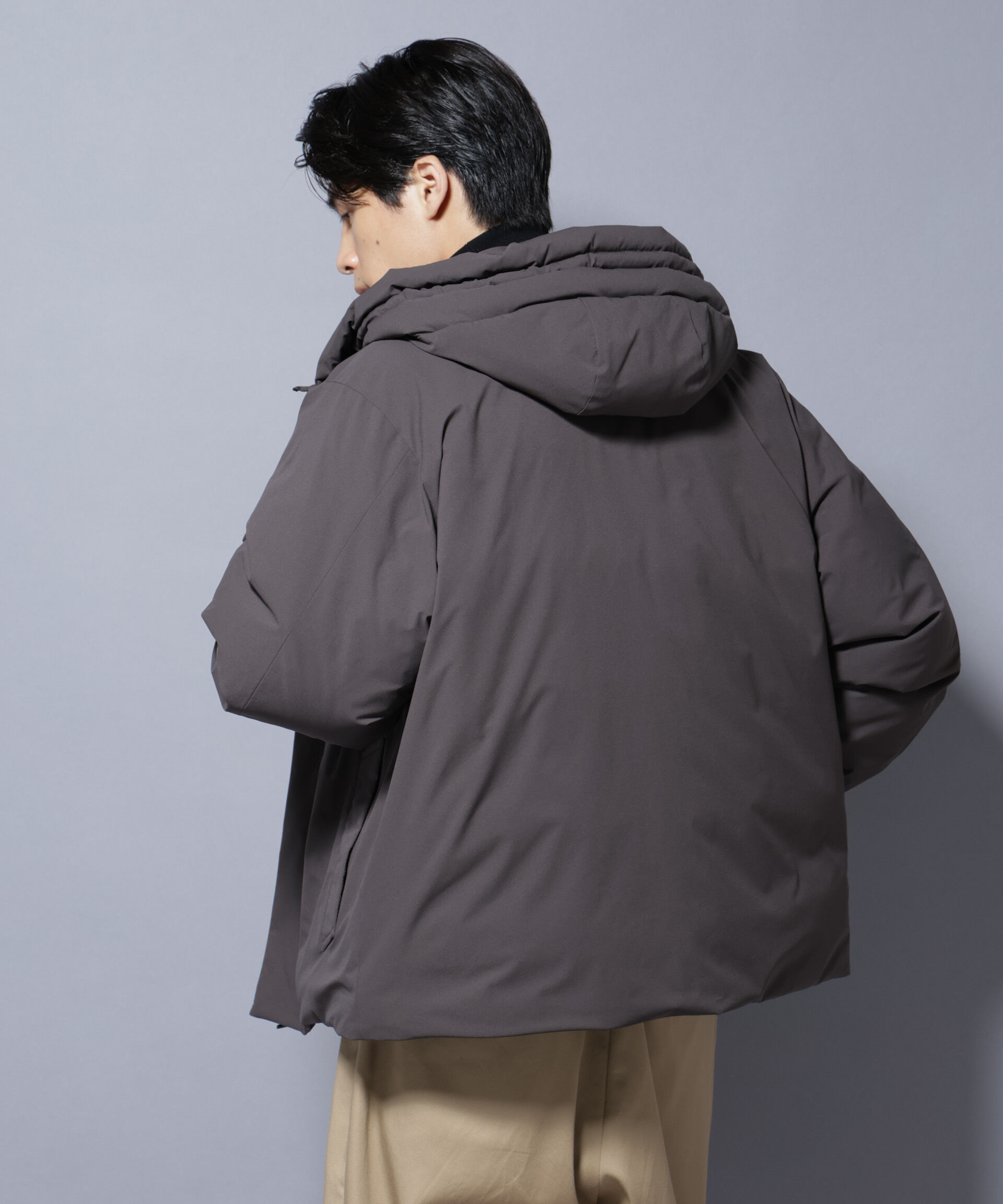 NANO universe「「西川ダウン(R)」SOLOTEXショートダウン」|ダウン|