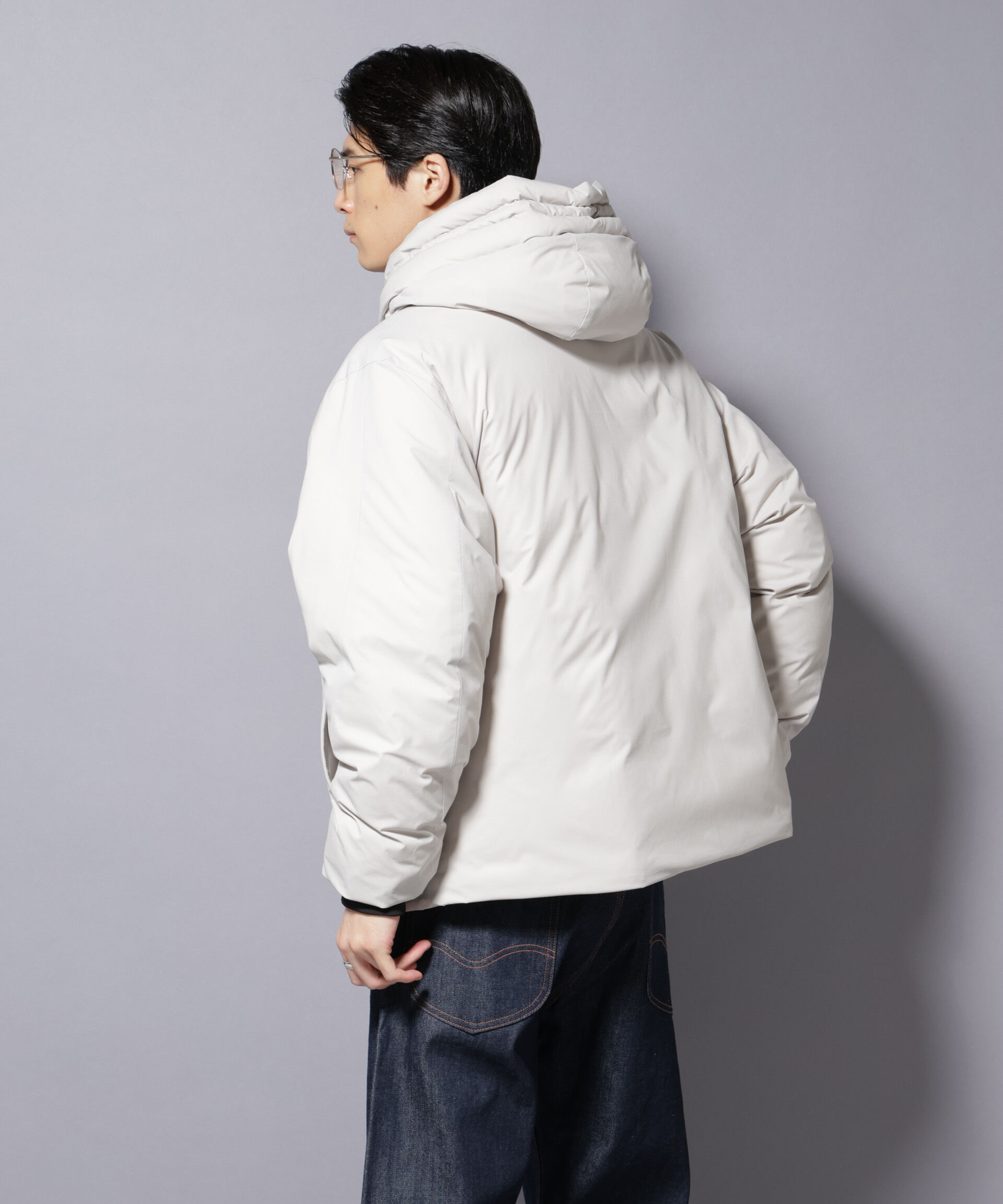 NANO universe「「西川ダウン(R)」SOLOTEXショートダウン」|ダウン|
